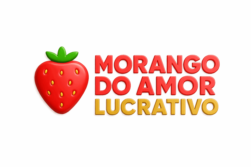 Logo Morango do Amor Lucrativo